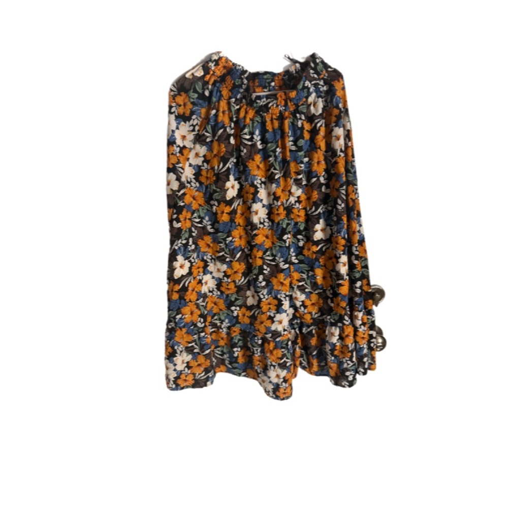 Floral Kids Dress - Multicolor